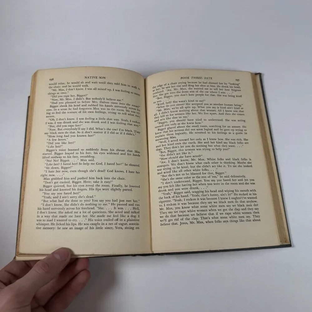 Native Son - by Richard Wright 1940 Vintage book